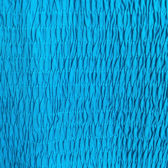 ZESICA Flutter Short Sleeve Smocked Midi Tiered A Line Dress Women’s Size Large - Picture 5 of 16